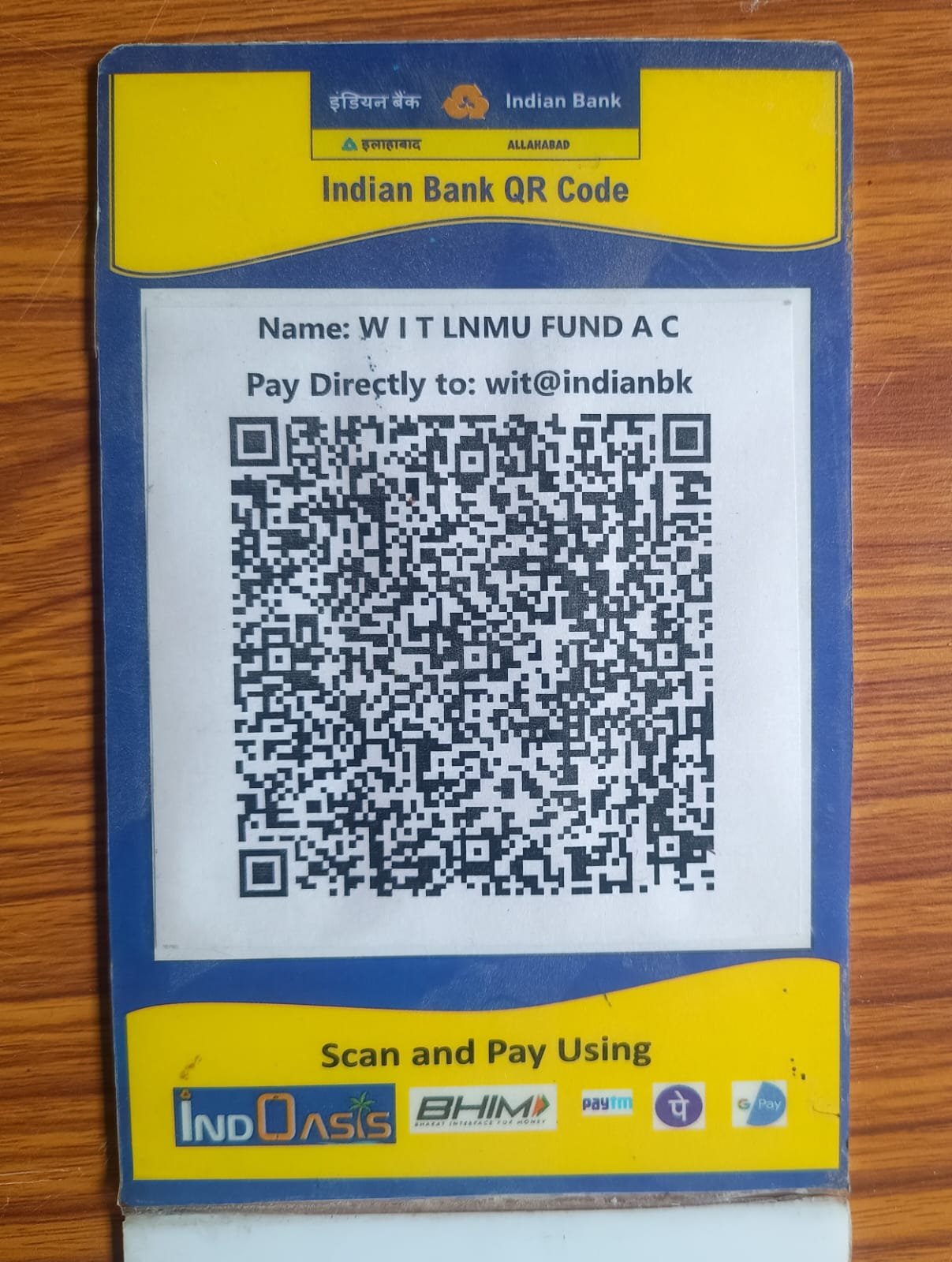 Payment QR Code